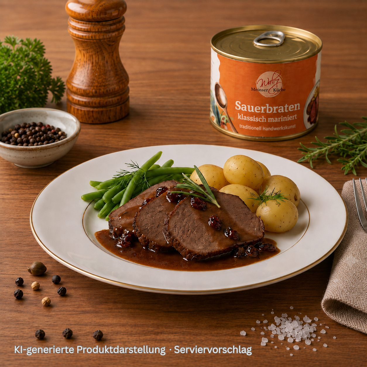 Sauerbraten in der Dose